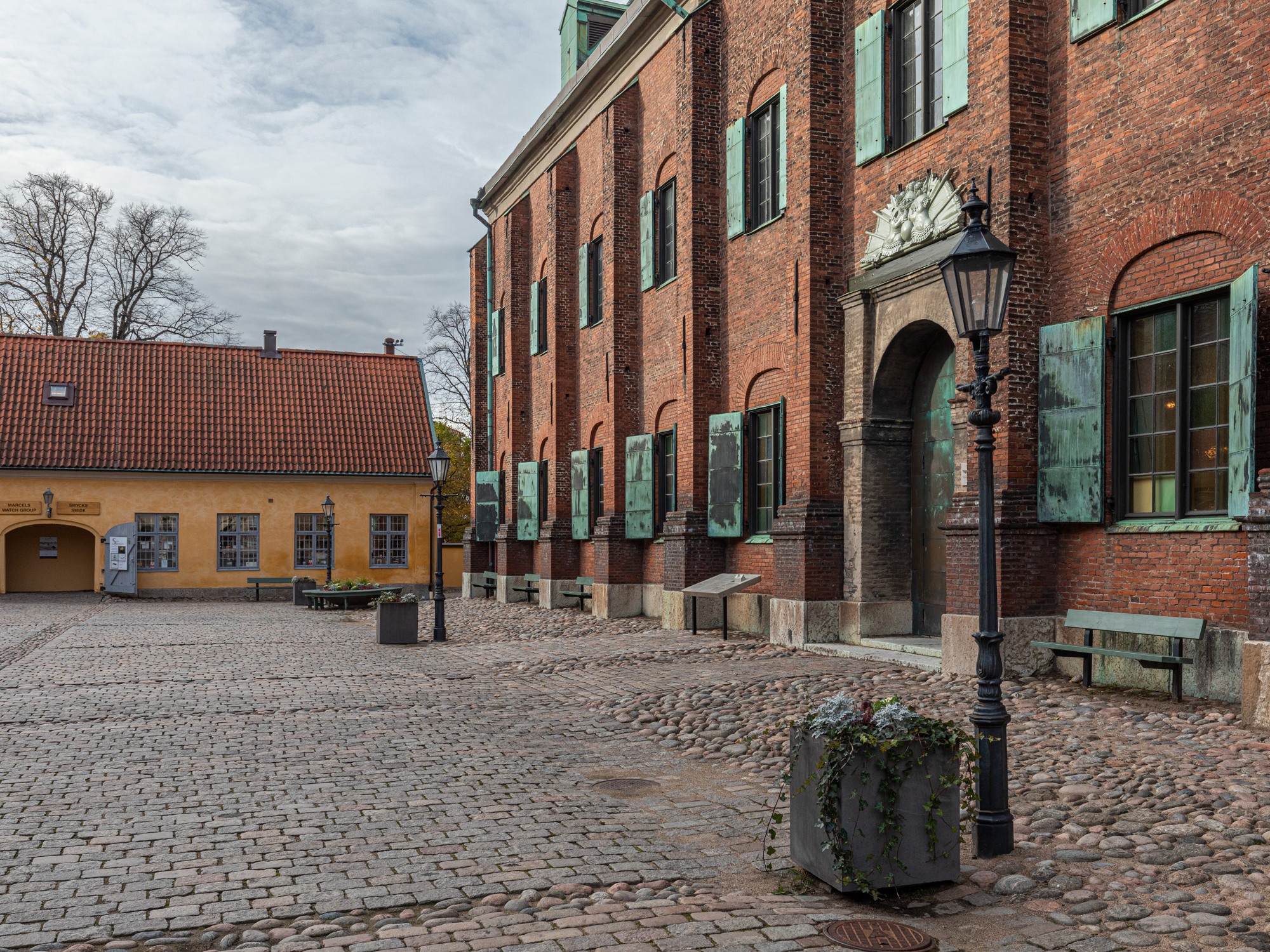 Fasaden på Kronhuset, Göteborgs äldsta byggnad.